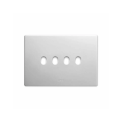 PLAQUE NEW STYLE 44 RECTANGULAIRE CORIAN BLANC 4 MODULES 4 COMMANDES|sfh|805412f11cf4|