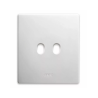 PLAQUE NEW STYLE 44 CARREE CORIAN BLANC 2 MODULES 1 COMMANDE|sfh|2f5fdf391822|