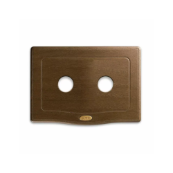 PLAQUE ENGLAND STYLE RECTANGULAIRE BOIS 3 MODULES 2 COMMANDES|sfh|1bb1c67bc4c5|