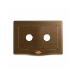 PLAQUE ENGLAND STYLE RECTANGULAIRE BOIS 3 MODULES 2 COMMANDES|sfh|3b073954dc38|