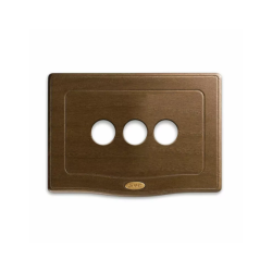 PLAQUE ENGLAND STYLE RECTANGULAIRE BOIS 3 MODULES 3 COMMANDES|sfh|7a2a3faa76db|