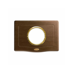 PLAQUE ENGLAND STYLE RECTANGULAIRE BOIS 3 MODULES POUR 1 PRISE DE COURANT|sfh|b5414f0184a5|