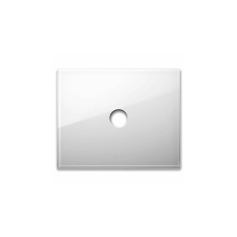 PLAQUE NEW STYLE 44 RECTANGULAIRE VERRE BLANC 3 MODULES 1 COMMANDE|sfh|94948681c035|