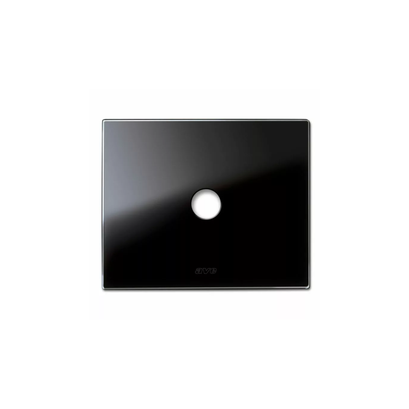 PLAQUE NEW STYLE 44 RECTANGULAIRE VERRE NOIR 3 MODULES 1 COMMANDE|sfh|0c425136296e|