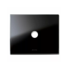 PLAQUE NEW STYLE 44 RECTANGULAIRE VERRE NOIR 3 MODULES 1 COMMANDE|sfh|aab83fea49bb|