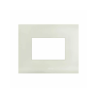 PLAQUE SMART 44 RECTANGULAIRE IVOIRE MAT 3 MODULES|sfh|2cd83466a9da|