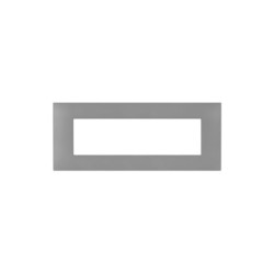 PLAQUE YOUNG 44 RECTANGULAIRE GRIS MAT 7 MODULES|sfh|da228ec383a4|