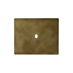 PLAQUE NEW STYLE 44 RECTANGULAIRE ALUMUNIUM COULEUR BRONZE ANTIQUE 3 MODULES 1 COMMANDE|sfh|a298cafc211f|