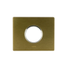 PLAQUE NEW STYLE 44 RECTANGULAIRE ALUMUNIUM COULEUR BRONZE 3 MODULES POUR 1 PRISE DE COURANT|sfh|83770558d223|