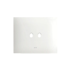 PLAQUE SMART NEW STYLE 44 RECTANGULAIRE BLANC EFFET MAT 3 MODULES 2 COMMANDES|sfh|550138a3a5c3|