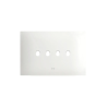 PLAQUE SMART NEW STYLE 44 RECTANGULAIRE BLANC EFFET MAT 4 MODULES 4 COMMANDES|sfh|4bea140e2351|