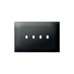 PLAQUE SMART NEW STYLE 44 RECTANGULAIRE GRIS TEKLA EFFET MAT 4 MODULES 4 COMMANDES|sfh|ce684d33ebb3|