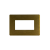 PLAQUE VERA 44 RECTANGULAIRE ALUMUNIUM COULEUR BRONZE 4 MODULES|sfh|10db23cb7660|