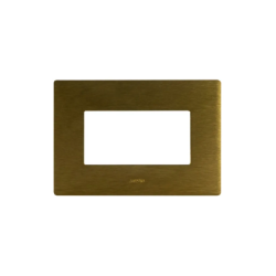 PLAQUE VERA 44 RECTANGULAIRE ALUMUNIUM COULEUR BRONZE 4 MODULES|sfh|67aae798e427|