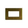 PLAQUE VERA 44 RECTANGULAIRE ALUMUNIUM COULEUR BRONZE 4 MODULES|sfh|317e1bee22c7|