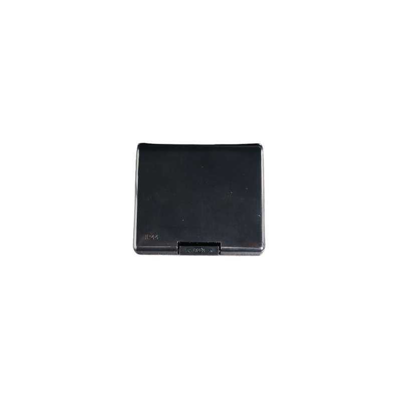 PLAQUE ETANCHE ENCASTREE RECTANGULAIRE 3 MODULES S43 BLANC