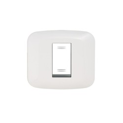 PLAQUE YES 45 CARREE BLANC 1 MODULE|sfh|796f04440776|