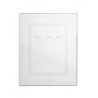PLAQUE VERA 44 TOUCH RECTANGULAIRE BLANC 3+3 MODULES 6 COMMANDES|sfh|64827f17df25|