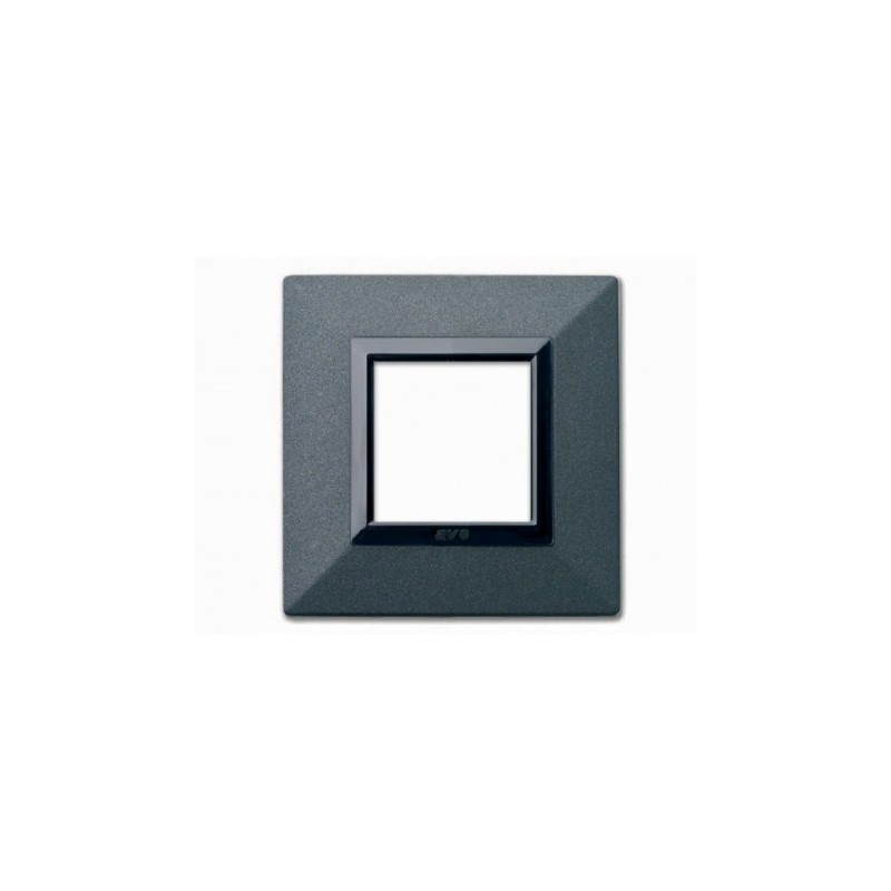 PLAQUE ZAMA 44 CARRÉE GRAPHITE 2 MODULES|sfh|30b53cbf84e3|