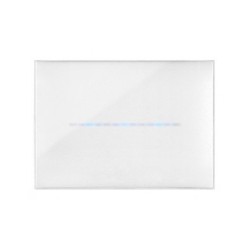 PLAQUE YOUNG TOUCH 44 RECTANGULAIRE BLANC CRAIE 3 MODULES|sfh|0ba609cc677c|