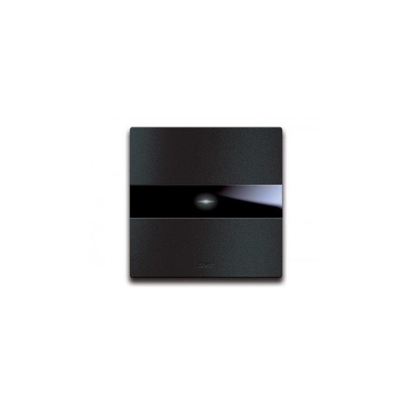 PLAQUE TOUCH 44 CARRÉE ALUMUNIUM ANTHRACITE BROSSÉ 2 MODULES|sfh|ba57de3b2c10|