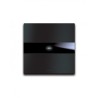 PLAQUE TOUCH 44 CARRÉE ALUMUNIUM ANTHRACITE BROSSÉ 2 MODULES|sfh|3cbff050e00f|