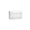 BOITE APPARENTE 4 MODULES ALIGNES S45 BLANC|sfh|77493453476b|