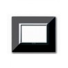 PLAQUE ZAMA 44 RECTANGULAIRE NOIR ABSOLU 3 MODULES|sfh|c73a68691a3f|