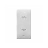 BOUTON DOUBLE POUSSOIR UNIPOLAIRE POUR VOLET ROULANT DOMUS 44|sfh|08335a770b38|