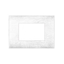 PLAQUE YOUNG 44 RECTANGULAIRE BLANC 3D 3 MODULES|sfh|dfc93d87b9ab|