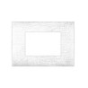 PLAQUE YOUNG 44 RECTANGULAIRE BLANC 3D 3 MODULES|sfh|dfc93d87b9ab|