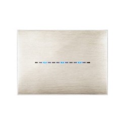 PLAQUE YOUNG TOUCH 44 RECTANGULAIRE BEIGE BROSSÉ 3D 3 MODULES|sfh|9b990ebe6a38|