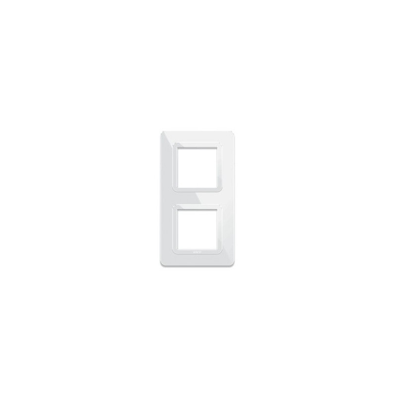 PLAQUE TECHNOPOLYMERE 44 CARRÉE BLANC 2+2 MODULES|sfh|b0dd1e4dfccd|