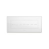 PLAQUE VERA 44 TOUCH RECTANGULAIRE BLANC 7 MODULES 7 COMMANDES|sfh|04e09fb5e29a|