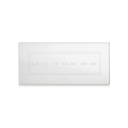 PLAQUE VERA 44 TOUCH RECTANGULAIRE BLANC 7 MODULES 7 COMMANDES|sfh|a12622eb7239|