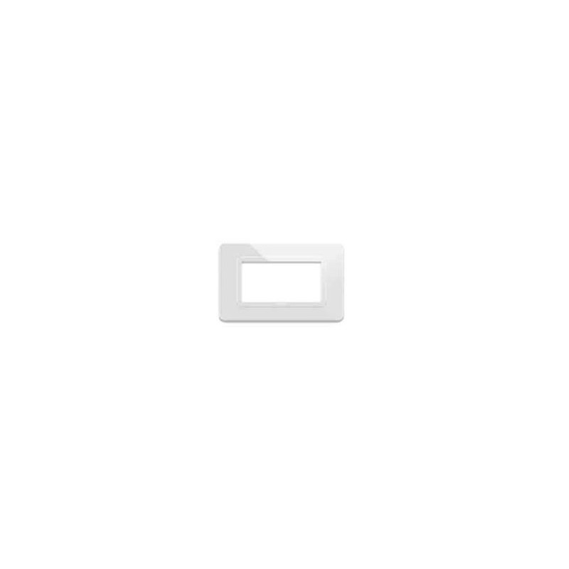 PLAQUE TECHNOPOLYMERE 44 RECTANGULAIRE BLANC 4 MODULES|sfh|ae30620f5e32|