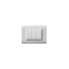 PLAQUE TECHNOPOLYMERE 44 RECTANGULAIRE MARBRE 3 MODULES|sfh|b507fad949ee|