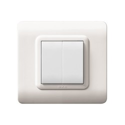 PLAQUE TECHNOPOLYMERE 44 CARRÉE BLANC 2 MODULES|sfh|7d3941f150c5|