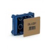 BOITE D'ENCASTREMENT RECTANGULAIRE 3+3 MODULES|sfh|5156f9556446|