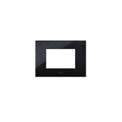 PLAQUE YOUNG 44 RECTANGULAIRE CHARBON FONCÉ 3 MODULES|sfh|46ff6cc23425|