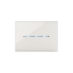 PLAQUE YOUNG TOUCH 44 RECTANGULAIRE IVOIRE 3 MODULES|sfh|e0e1528a85ae|