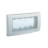PLAQUE ETANCHE ENCASTREE RECTANGULAIRE 4 MODULES 45 BLANC|sfh|5f983f8d94f0|