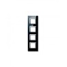 PLAQUE VERA 44 CARREE EN VERRE NOIR ABSOLU 2+2+2+2 MODULES|sfh|a1c8dbb3dce9|