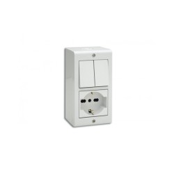 BOITE APPARENTE 4 MODULES S45 BLANC|sfh|a929dc0cc59c|
